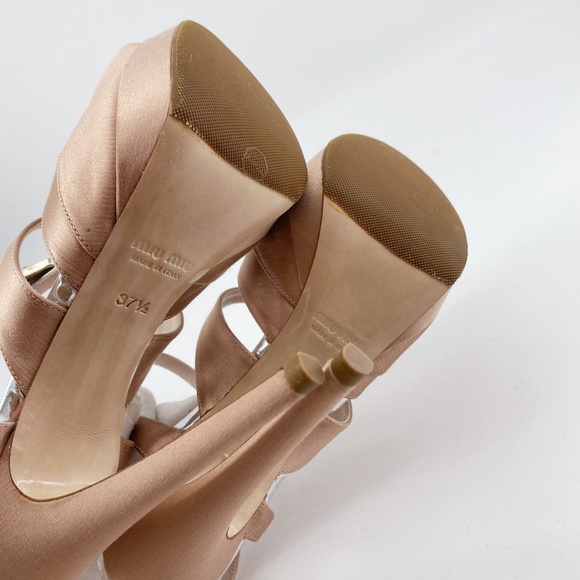 Sale!Miu Miu Crystal diamond Heels - Picture 11 of 12